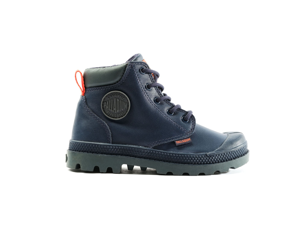 Botas Palladium PAMPA HI CUFF WP OZ L Niños Indigo | Costa Rica-19872